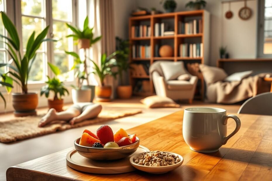 rotina saudável, equilíbrio emocional, autocuidado